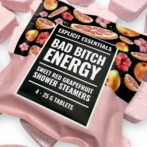 Bad Bitch Energy | Sweet Red Grapefruit Shower Steamers