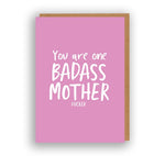 Badass Motherfucker - Greeting Card | The Sweary Card Co.