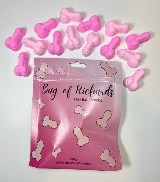 Bag Of Richards - Mini Bath Bombs | Splish Splash Bath Bombs