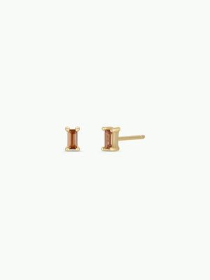 Coffee Baguette | Stud Earrings