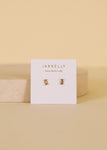 Coffee Baguette | Stud Earrings
