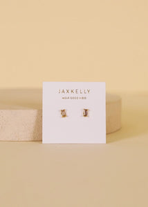 Coffee Baguette | Stud Earrings