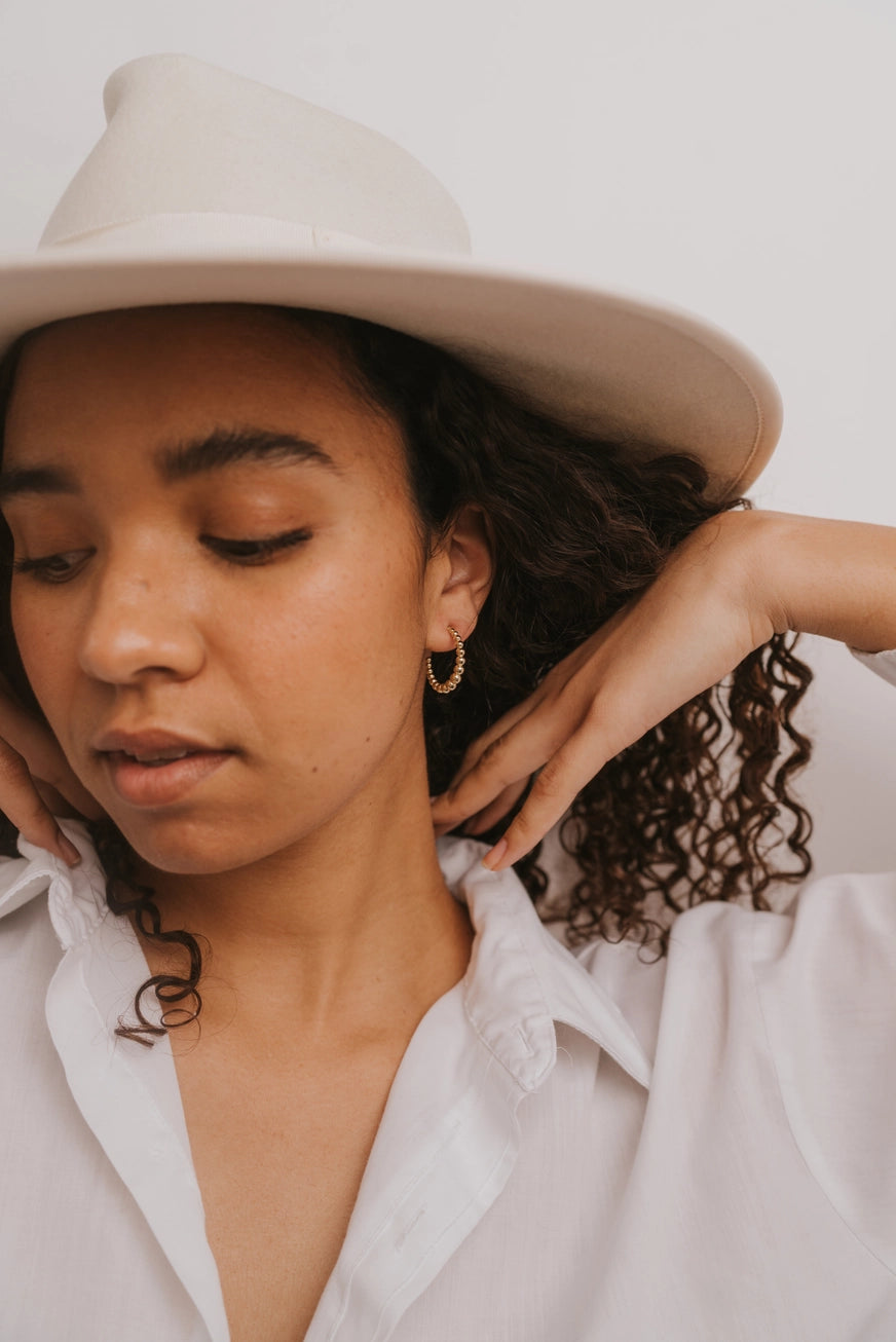Ball Hoop | Earrings