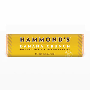 Banana Crunch Chocolate Bar | Hammond's Candies