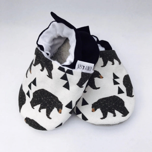 Bear Geometric - Baby Shoes | Gus Kids Co.