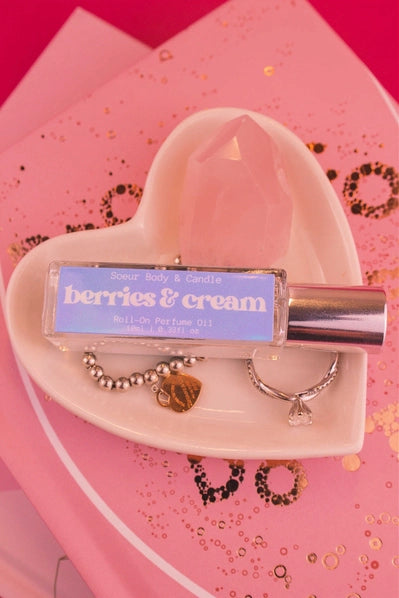 Berries & Cream - Roll-On Perfume Oil | Soeur Body and Candle