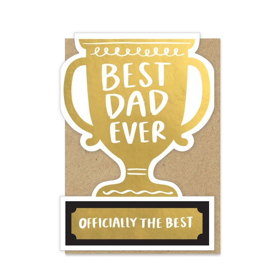 Best Dad Ever | Father's Day Greeting Card