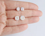 Birthday Cake Druzy | Metal Free Hypoallergenic Earrings