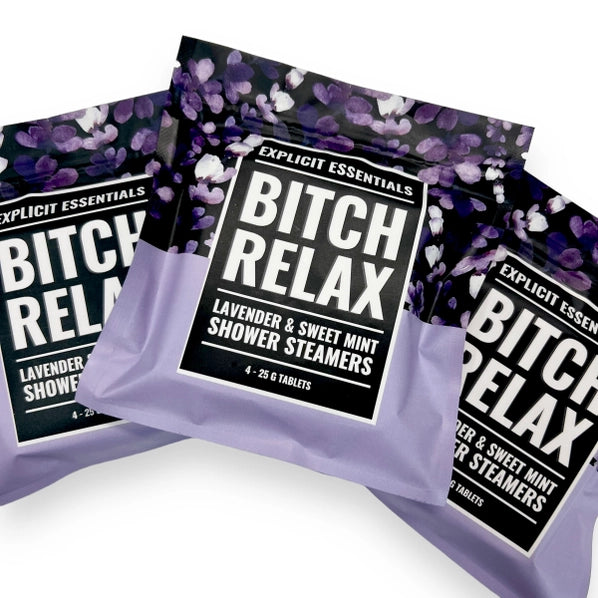 Bitch Relax | Lavender & Sweet Mint Shower Steamers