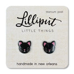 Black Cat Earrings | Lilliput Little Things