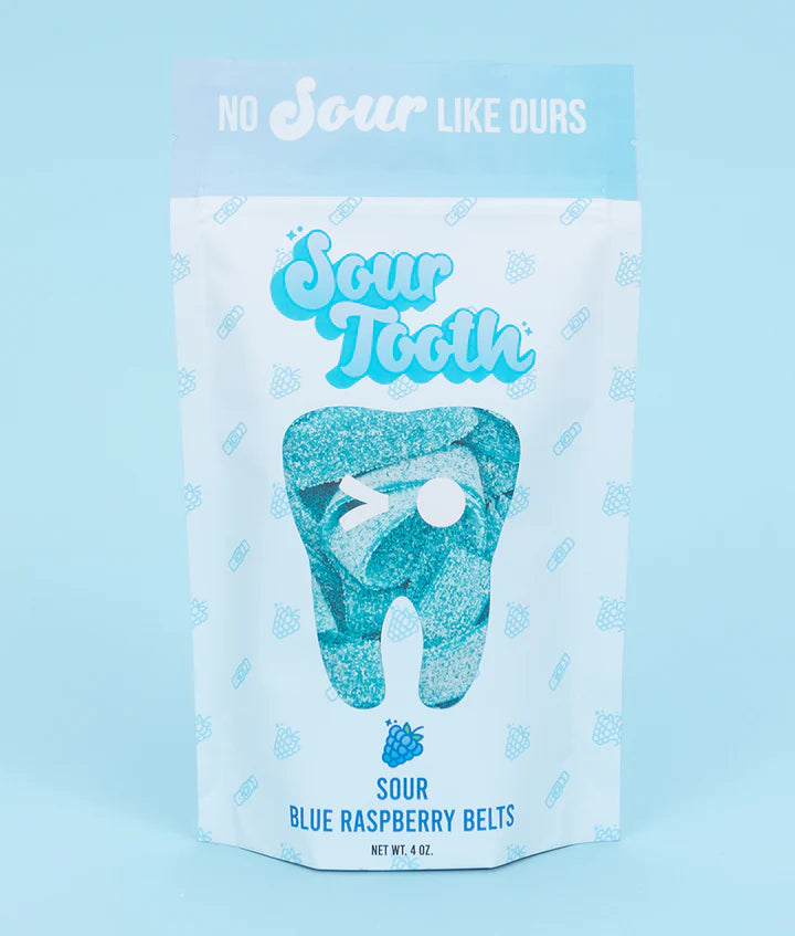 Blue Raspberry Belts | Sour Tooth