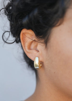 Bold Drop | Gold Earrings