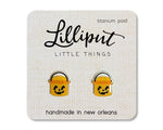 Boo Bucket - Jack-O-Lantern | Earrings