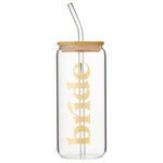 Bride | Glass Tumbler