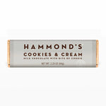 Cookies & Cream Chocolate Bar | Hammond's Candies