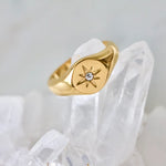 CZ North Star Ring | Mesa Blue