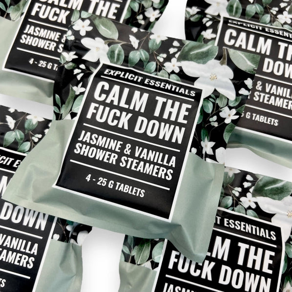 Calm TF Down | Jasmine & Vanilla Shower Steamer