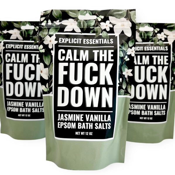 Calm The Fuck Down | Jasmine & Vanilla Bath Salts