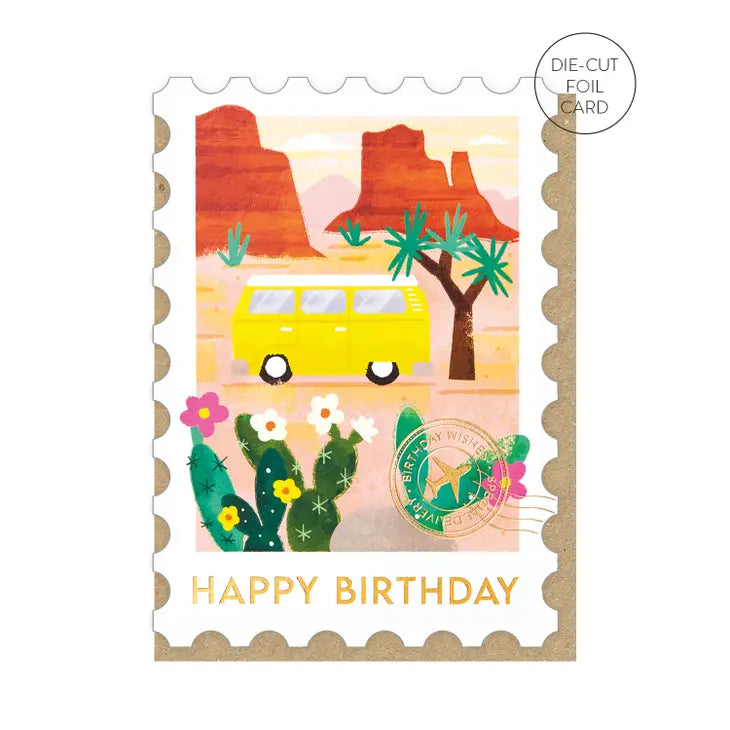 Camper Van - Birthday Card |  Stormy Knight