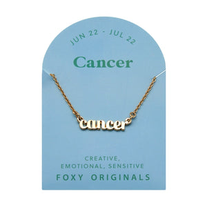 Cancer | Horoscope Necklace