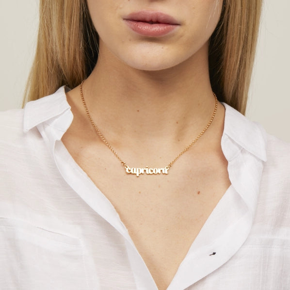 Capricorn | Horoscope Necklace