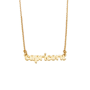 Capricorn | Horoscope Necklace