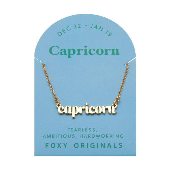 Capricorn | Horoscope Necklace