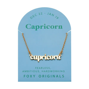 Capricorn | Horoscope Necklace