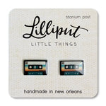 Cassette Tape Earrings | Lilliput Little Things