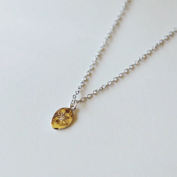 Cecily | Dainty Silver Star Necklace