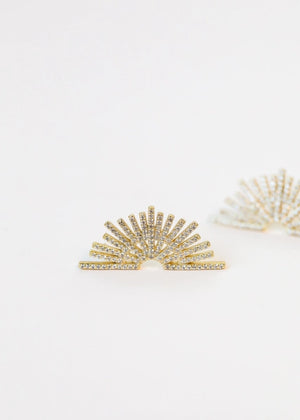 Celestial | Gold Sunburst Earrings