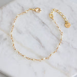 Champagne CZ - Beaded Bracelet | Mesa Blue