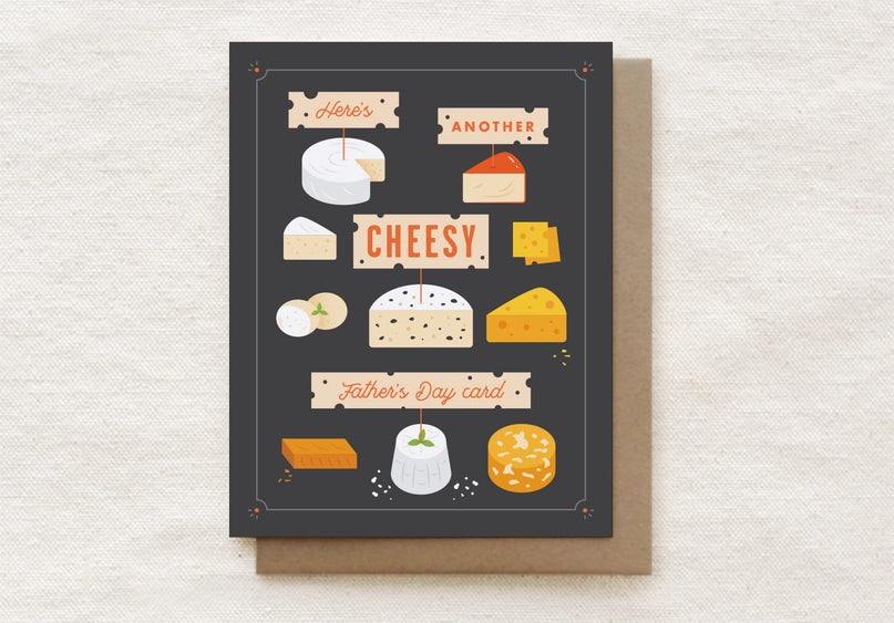Here's Another Cheesy Card | Father's Day Greeting Card