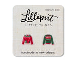 Christmas Ugly Sweater Earrings | Lilliput Little Things