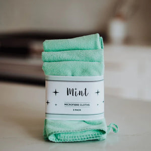 Microfibre Cloth (3 pack) | Mint Cleaning