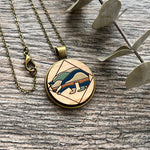 Coastal Bear - Wooden Necklace | Birch Street Studio