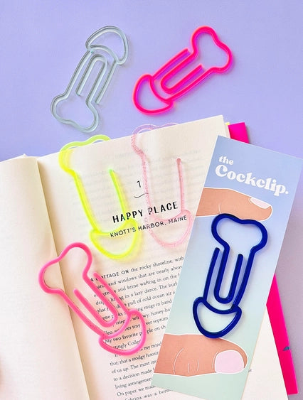 Cockclip | Paperclip Penis Bookmark