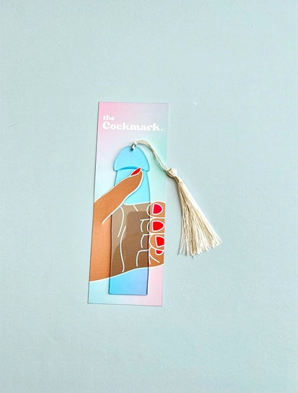 Penis Bookmark | Ice Blue