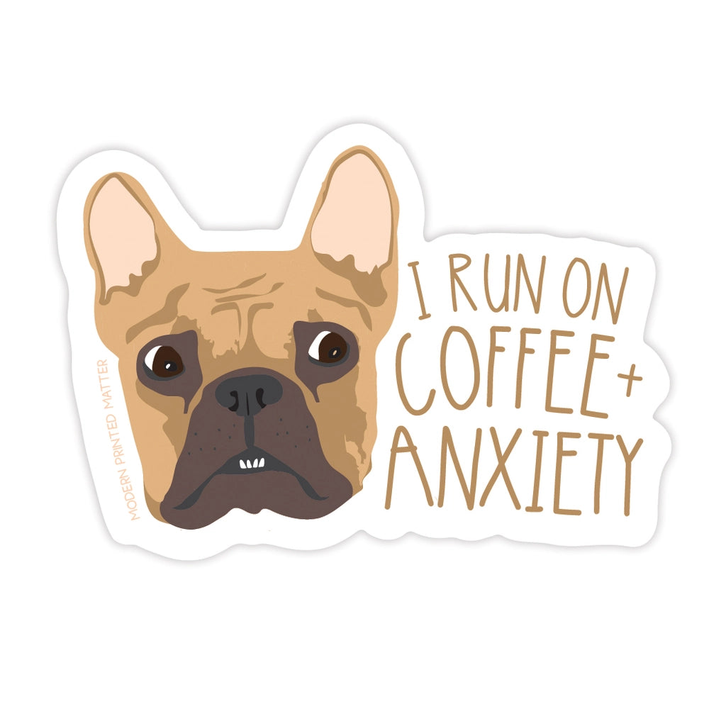 Coffee & Anxiety | Sticker