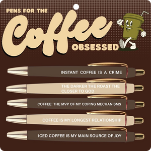 Coffee Obsessed | Pen Set