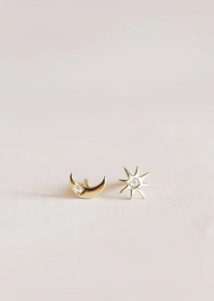 Complements | Sun and Moon Earrings
