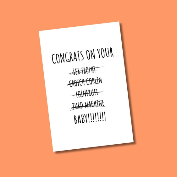 Congrats On Your...Baby! | Greeting Card