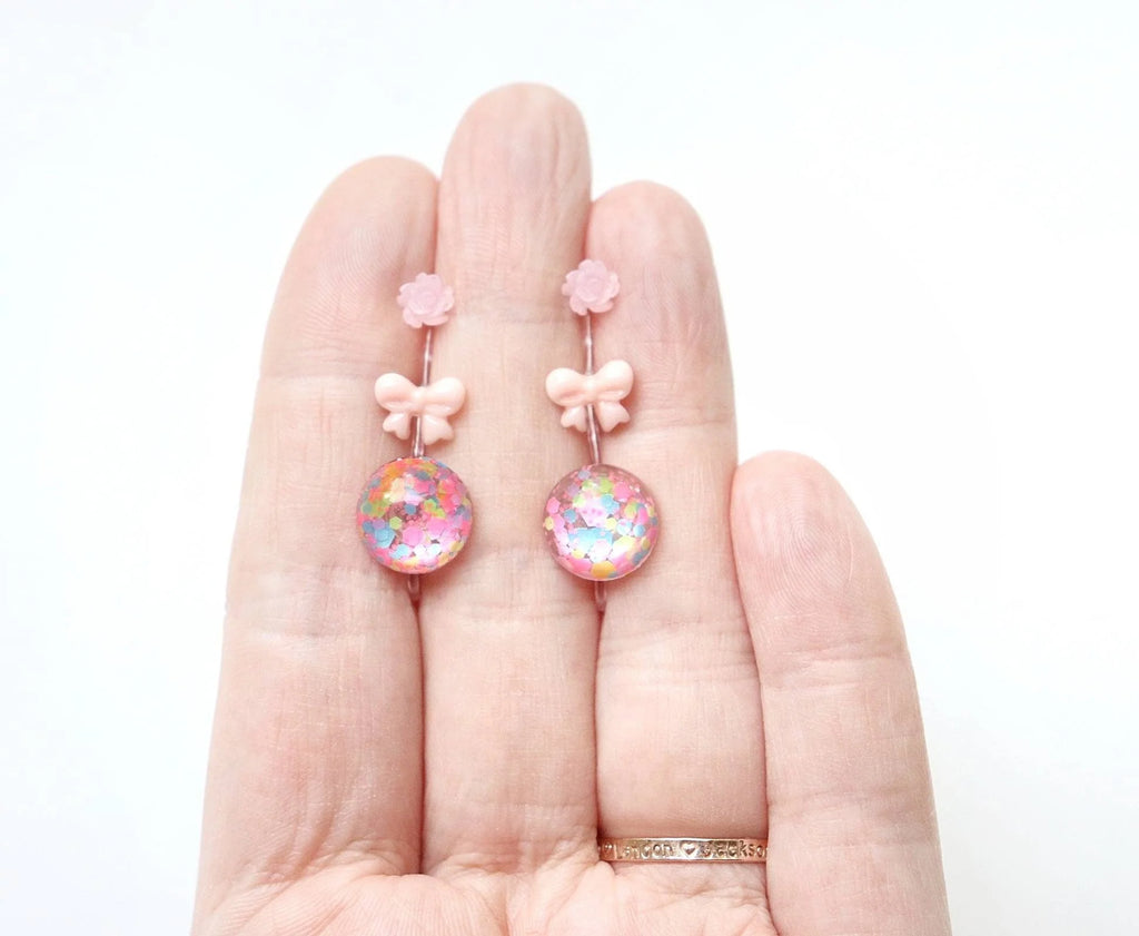 Pink Dress Up- Metal Free Hypoallergenic Earrings | Pretty Ears