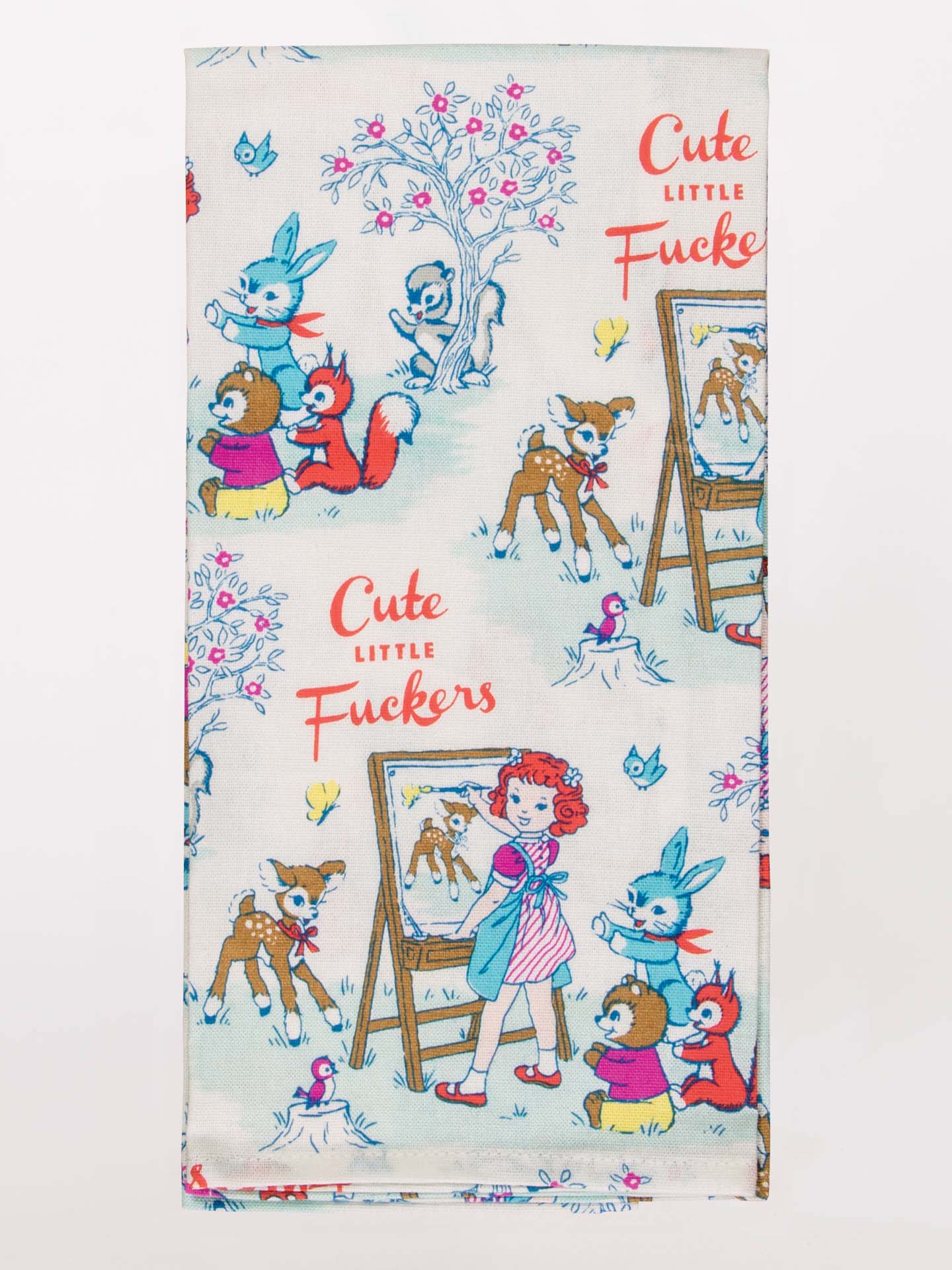 Cute Little Fuckers | Dish Towel