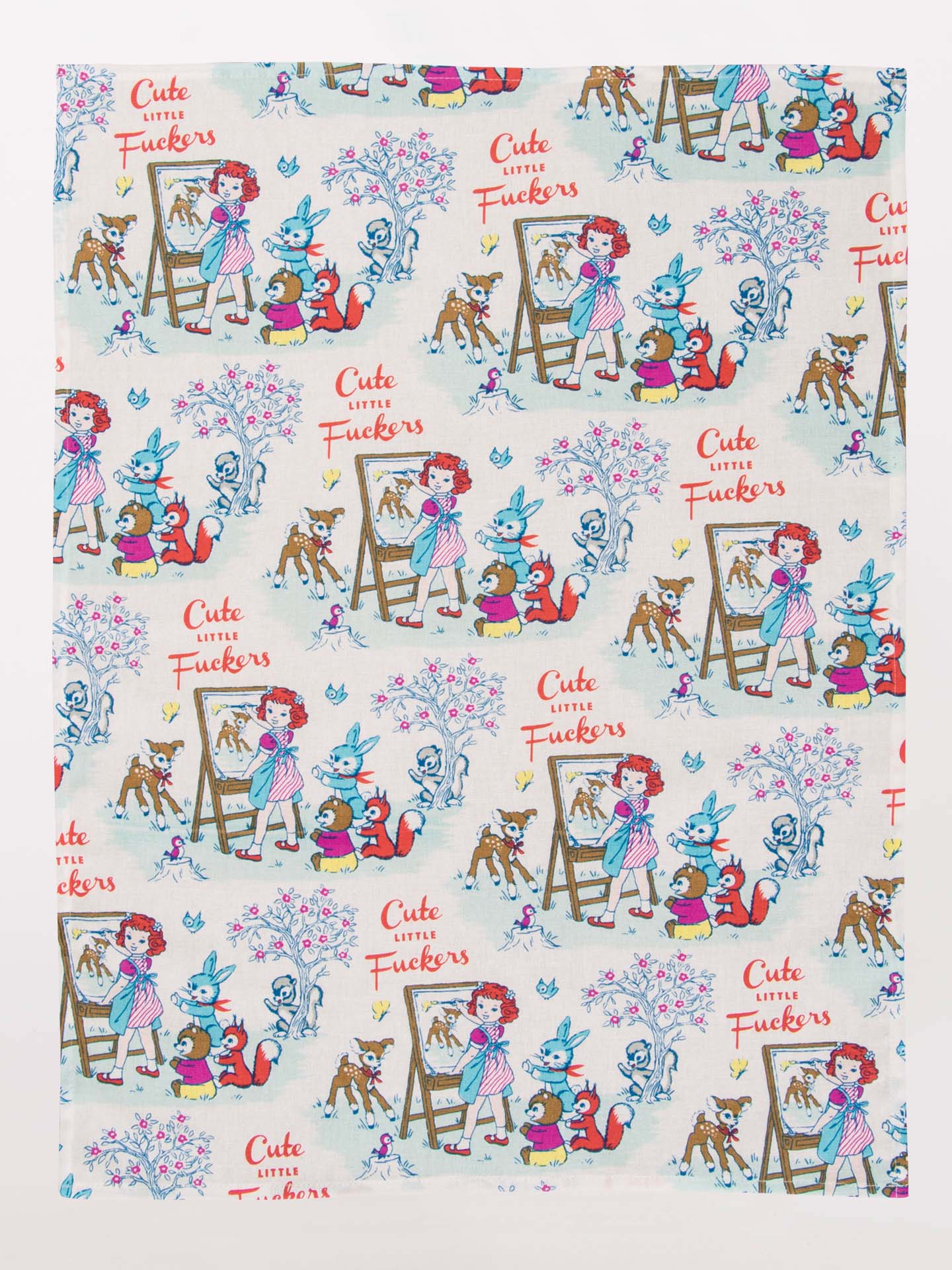 Cute Little Fuckers | Dish Towel