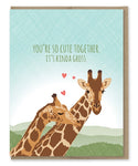 You're So Cute Together It's Kinda Gross - Greeting Card | Modern Printed Matter