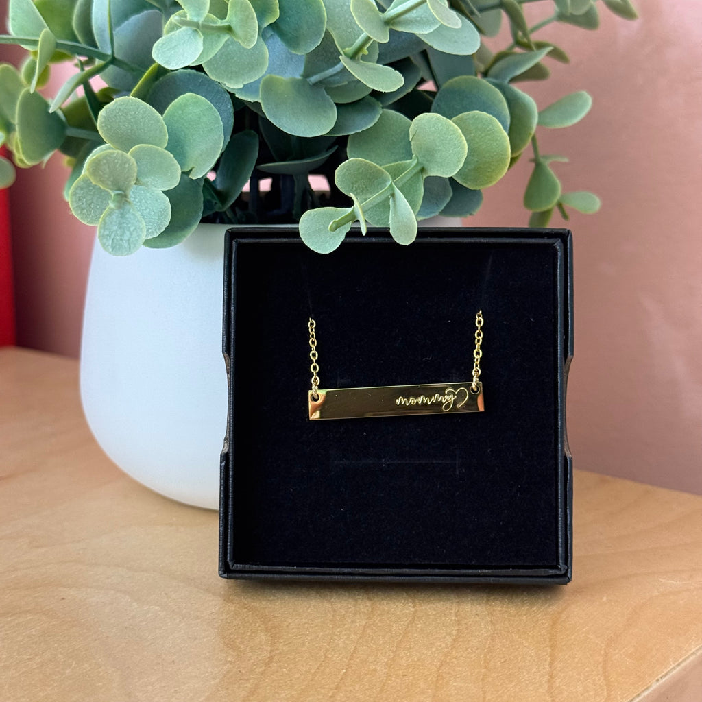 Mommy | Bar Necklace