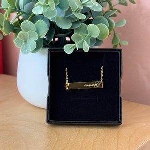 Mommy | Bar Necklace