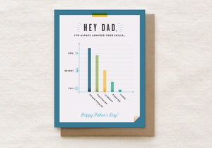 Dad Skills | Father's Day Greeting Card