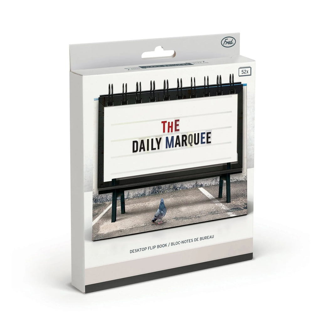 Daily Marquee - Desk Flipchart | Fred